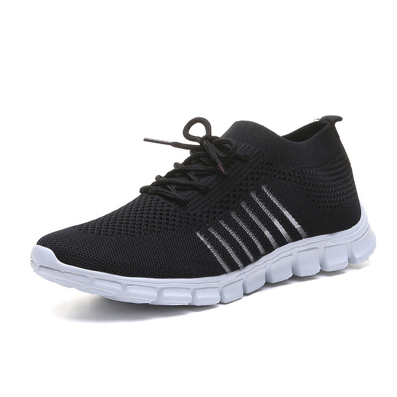 Pantofi sport ortopedici cu plasă – cu susținere a arcului piciorului, pentru ameliorarea durerii; amortizare moale.