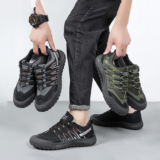 Adidași ergonomici cu ortoză — susținere a arcului plantar pentru ameliorarea durerilor de picioare, stabilizarea călcâiului și reducerea presiunii asupra articulațiilor.