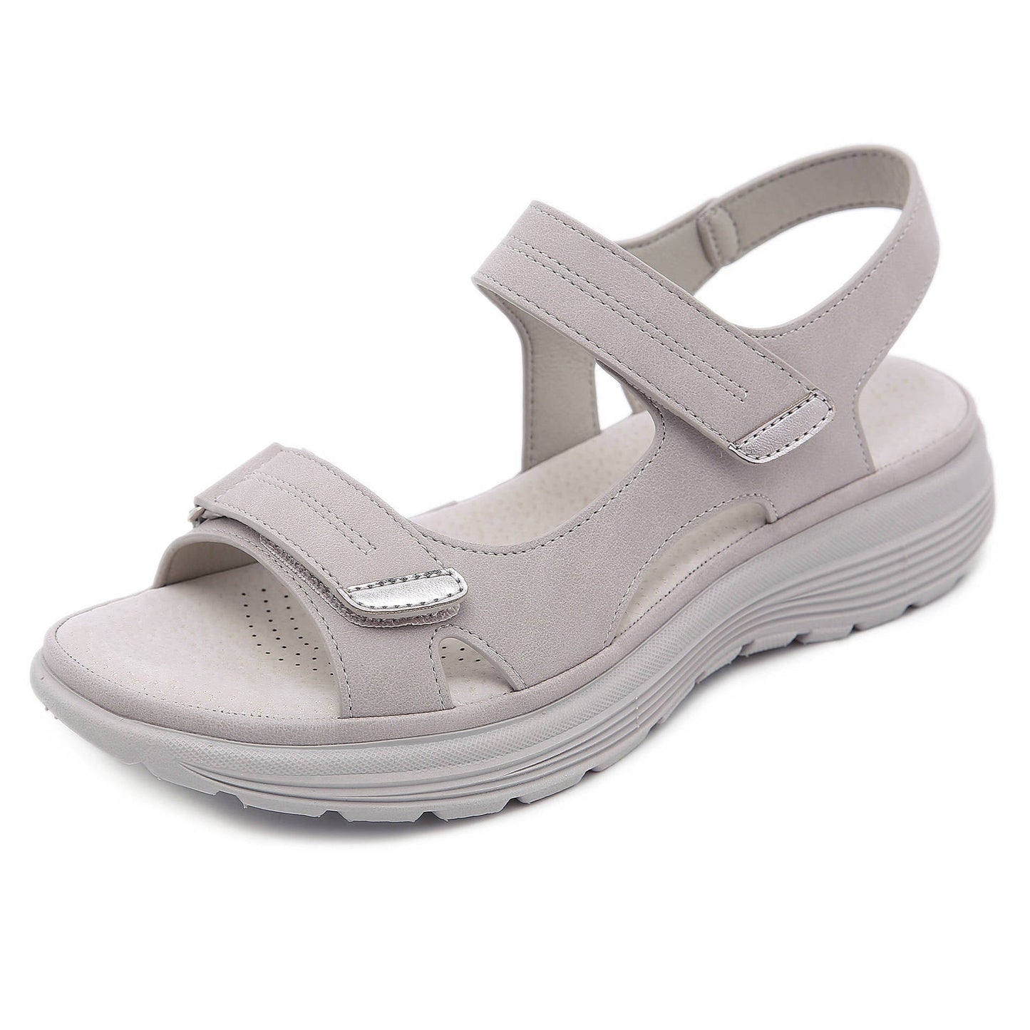 Sandale ortopedice confortabile — suport ergonomic pentru arcada plantară, lățime reglabilă, care subliniază silueta picioarelor.
