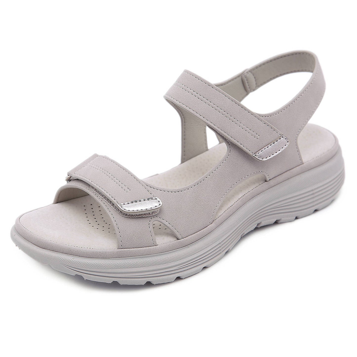 Sandale ortopedice confortabile — suport ergonomic pentru arcada plantară, lățime reglabilă, care subliniază silueta picioarelor.