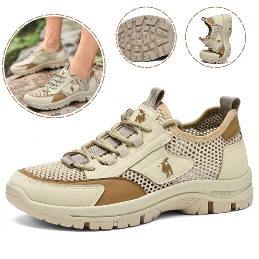 Adidași ergonomici cu ortoză — susținere a arcului plantar pentru ameliorarea durerilor de picioare, stabilizarea călcâiului și reducerea presiunii asupra articulațiilor.