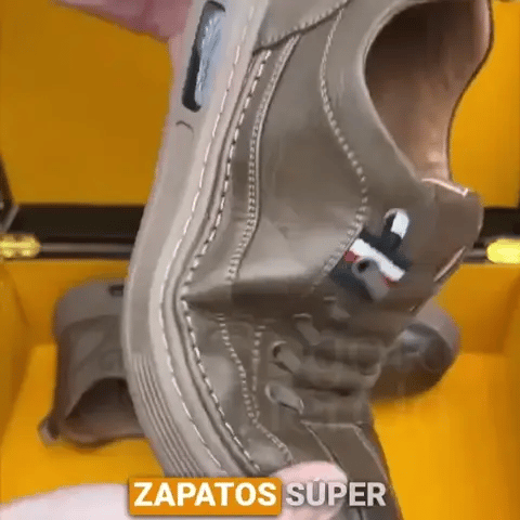 Pantofi ergonomici ortopedici din piele — piele de vacă italiană de calitate superioară, suport pentru arcada plantară și ameliorarea durerilor de picioare