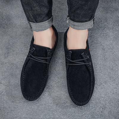 Pantofi ortopedici casual și comozi — realizați manual din piele bovină italiană cu susținere pentru bolta plantară