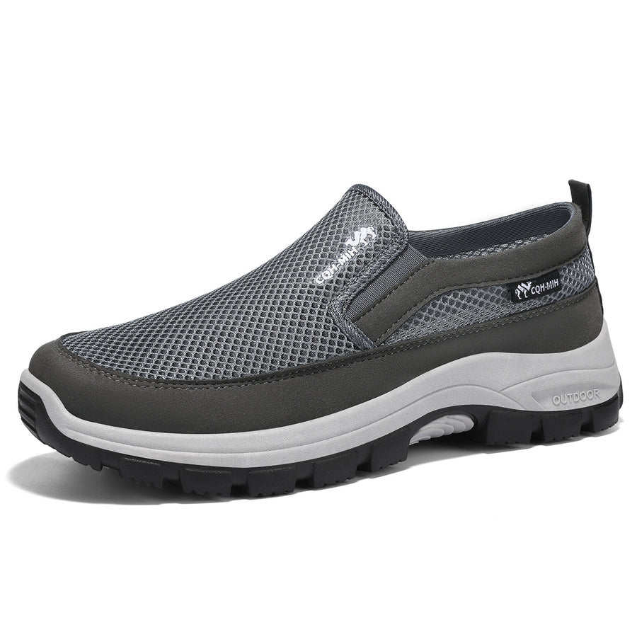 Pantofi sport ortopedici cu plasă – cu susținere a arcului piciorului, pentru ameliorarea durerii; amortizare moale.