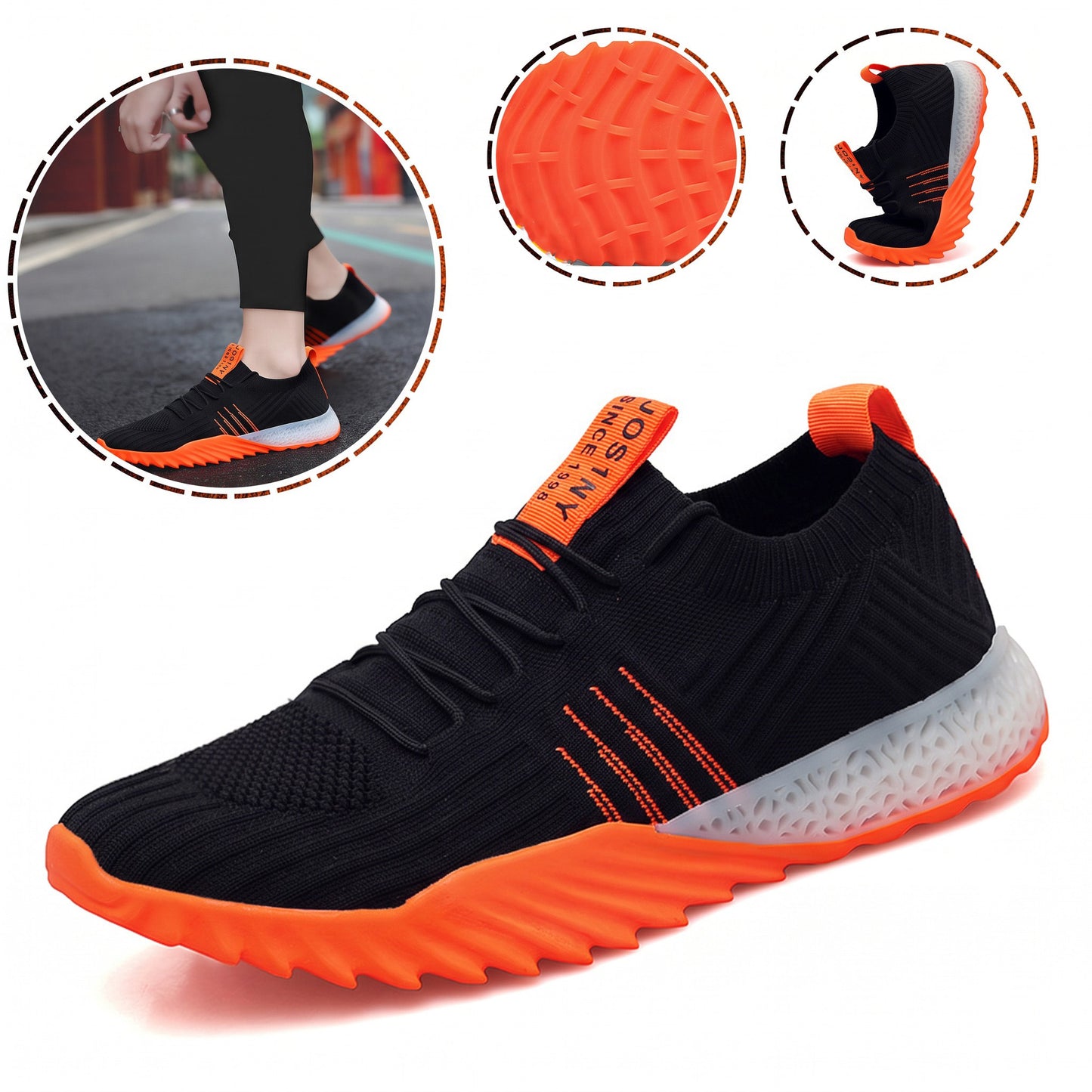 Adidași ergonomici ortopedici — Susținere a arcului plantar pentru ameliorarea durerilor de picioare, stabilitate la nivelul călcâiului și reducerea solicitării articulațiilor