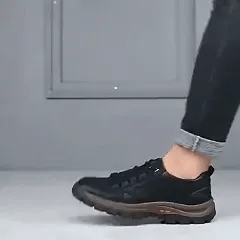 Pantofi ergonomici ortopedici din piele — piele de vacă italiană de calitate superioară, suport pentru arcada plantară și ameliorarea durerilor de picioare