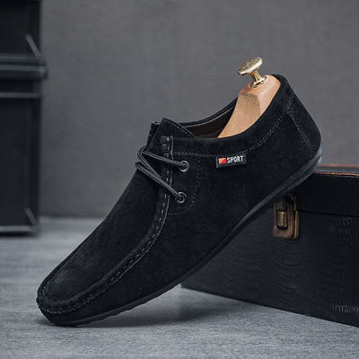 Pantofi ortopedici casual și comozi — realizați manual din piele bovină italiană cu susținere pentru bolta plantară
