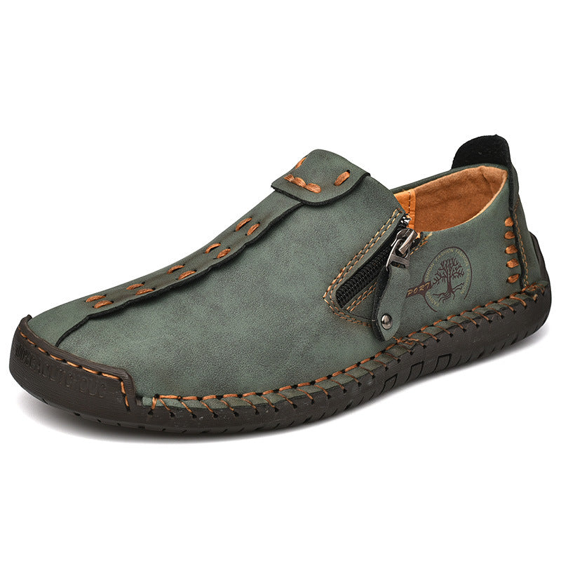 Pantofi ortopedici casual confortabili — din piele italiană de vită cu finisaj nubuc și susținere pentru bolta plantară