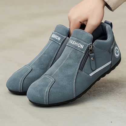Încălțăminte ortopedică confortabilă — suport ergonomic pentru arcada piciorului, care ameliorează durerea, cu vârf larg care nu strânge piciorul.