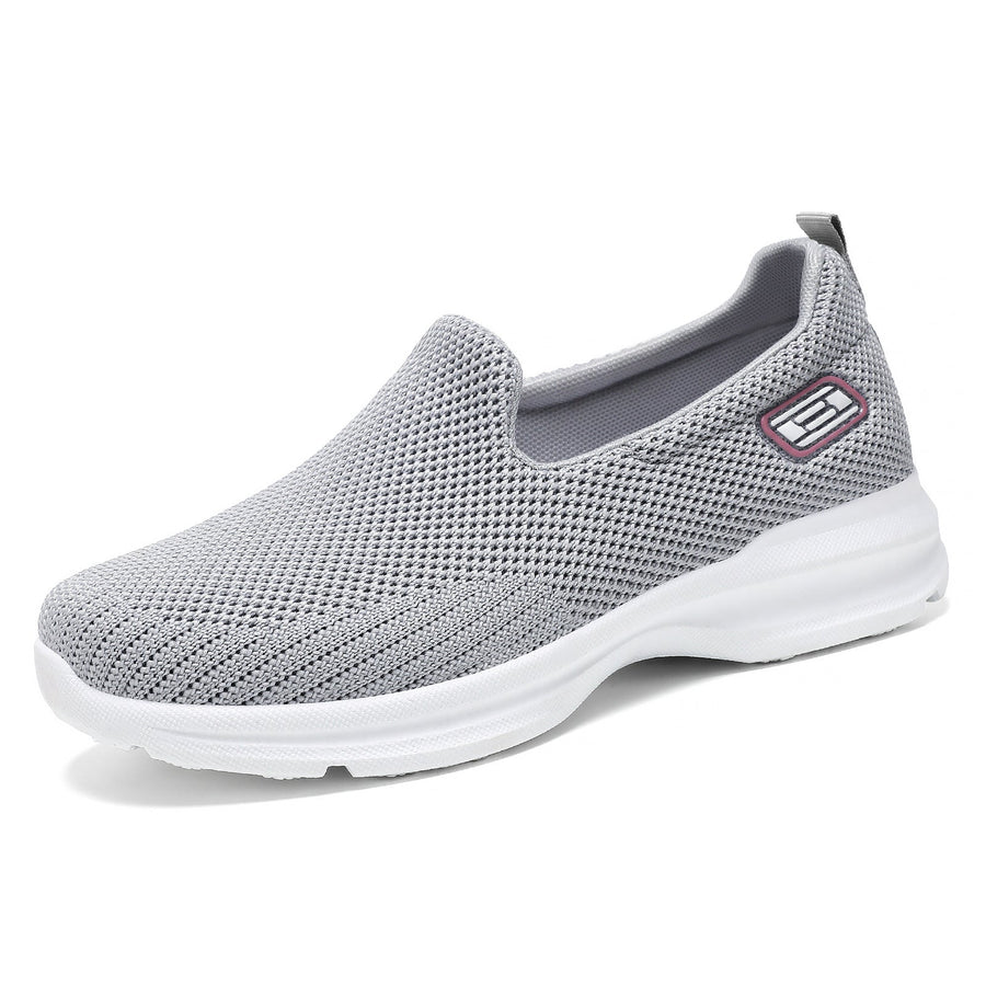Pantofi sport ortopedici cu plasă — cu susținere pentru arcada piciorului, pentru ameliorarea durerii; amortizare moale.