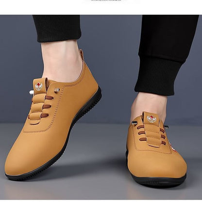 Pantofi ergonomici ortopedici din piele — Piele de vacă italiană de calitate superioară, cu suport pentru arcada plantară, pentru a ajuta la ameliorarea durerilor de picioare