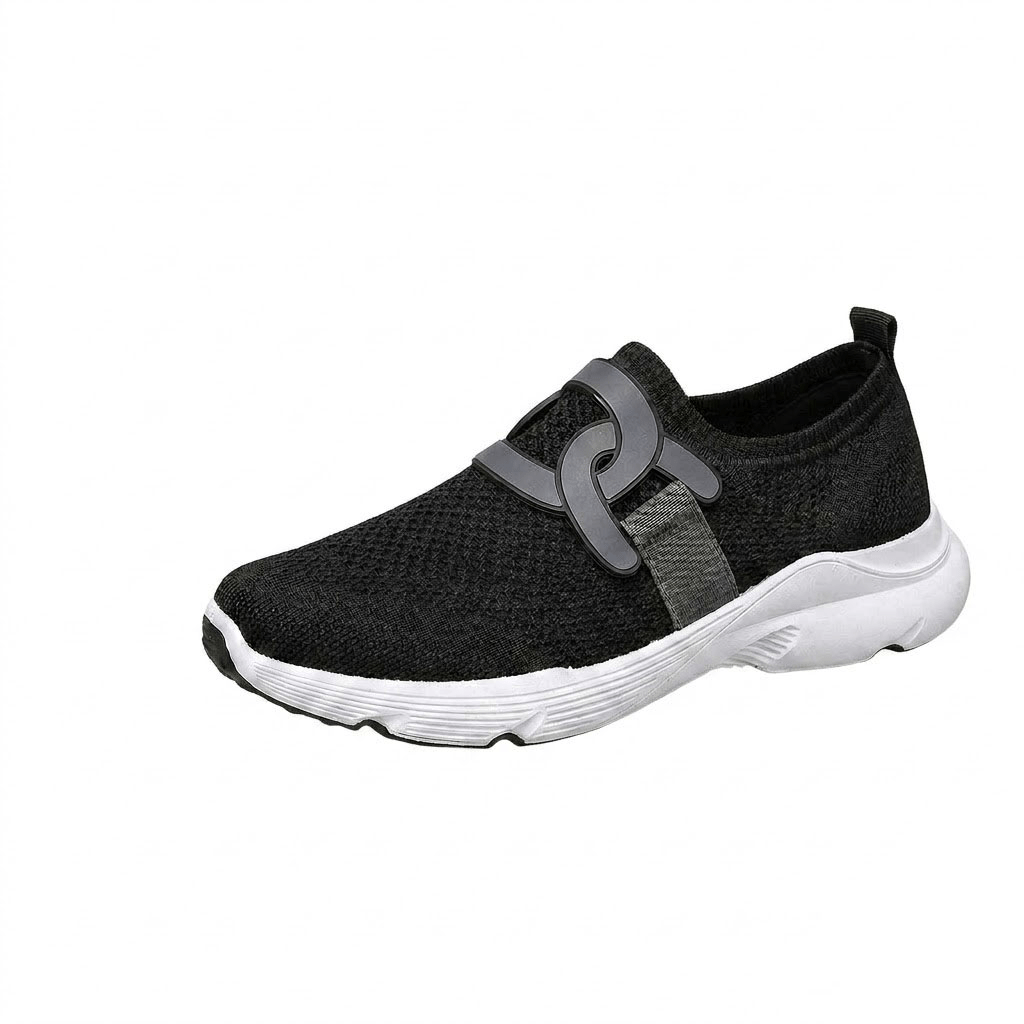 Pantofi sport ortopedici cu plasă — cu susținere pentru arcada piciorului, pentru ameliorarea durerii; amortizare moale.