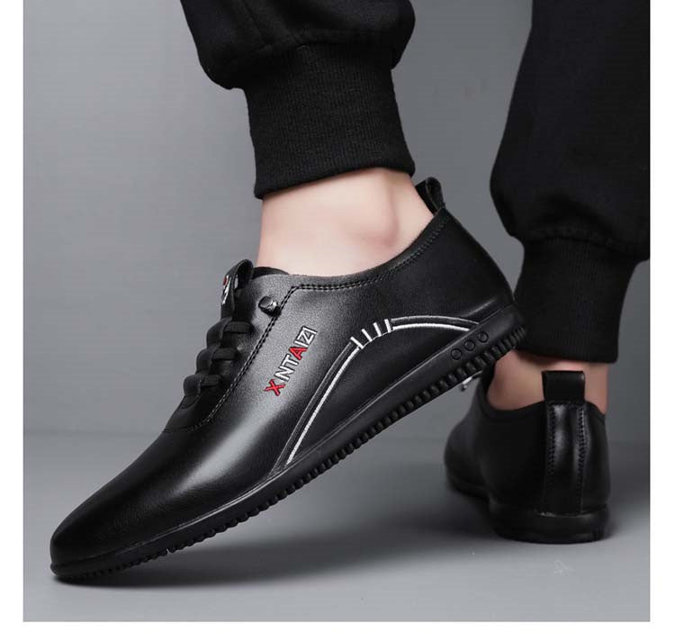Pantofi ergonomici ortopedici din piele — Piele de vacă italiană de calitate superioară, cu suport pentru arcada plantară, pentru a ajuta la ameliorarea durerilor de picioare