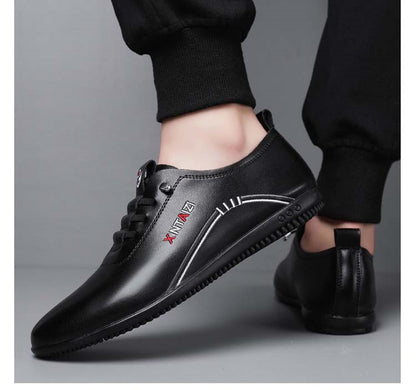 Pantofi ergonomici ortopedici din piele — Piele de vacă italiană de calitate superioară, cu suport pentru arcada plantară, pentru a ajuta la ameliorarea durerilor de picioare