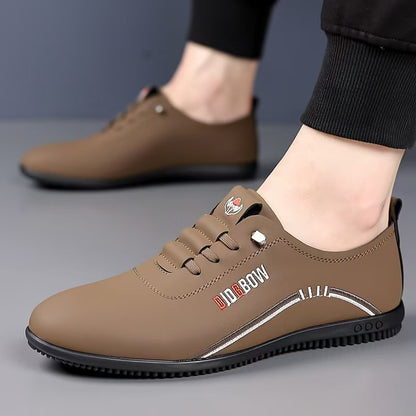 Pantofi ergonomici ortopedici din piele — Piele de vacă italiană de calitate superioară, cu suport pentru arcada plantară, pentru a ajuta la ameliorarea durerilor de picioare
