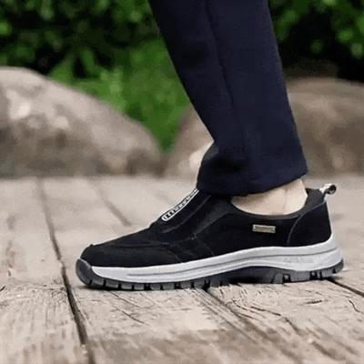 Pantofi ortopedici confortabili din piele de căprioară — cu suport pentru arcada plantară, pentru ameliorarea durerii