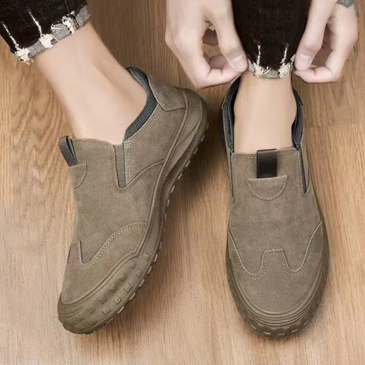 Pantofi ortopedici confortabili din piele de căprioară — cu suport pentru arcada plantară, care ameliorează durerea; recomandați de podologi!