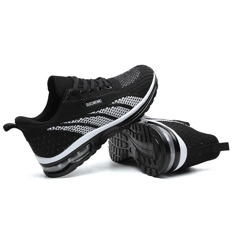Pantofi sport ortopedici din plasă — cu susținere pentru bolta plantară și amortizare care protejează genunchii