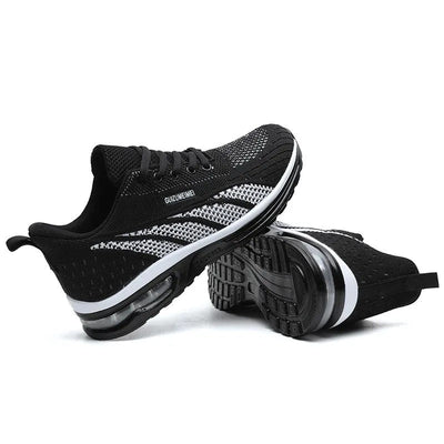 Pantofi sport ortopedici din plasă — cu susținere pentru bolta plantară și amortizare care protejează genunchii