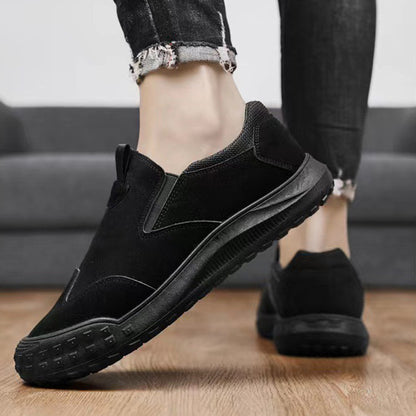 Pantofi ortopedici confortabili din piele de căprioară — cu suport pentru arcada plantară, care ameliorează durerea; recomandați de podologi!