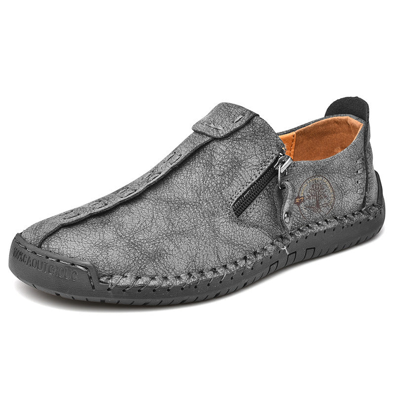 Pantofi ortopedici casual confortabili — din piele italiană de vită cu finisaj nubuc și susținere pentru bolta plantară