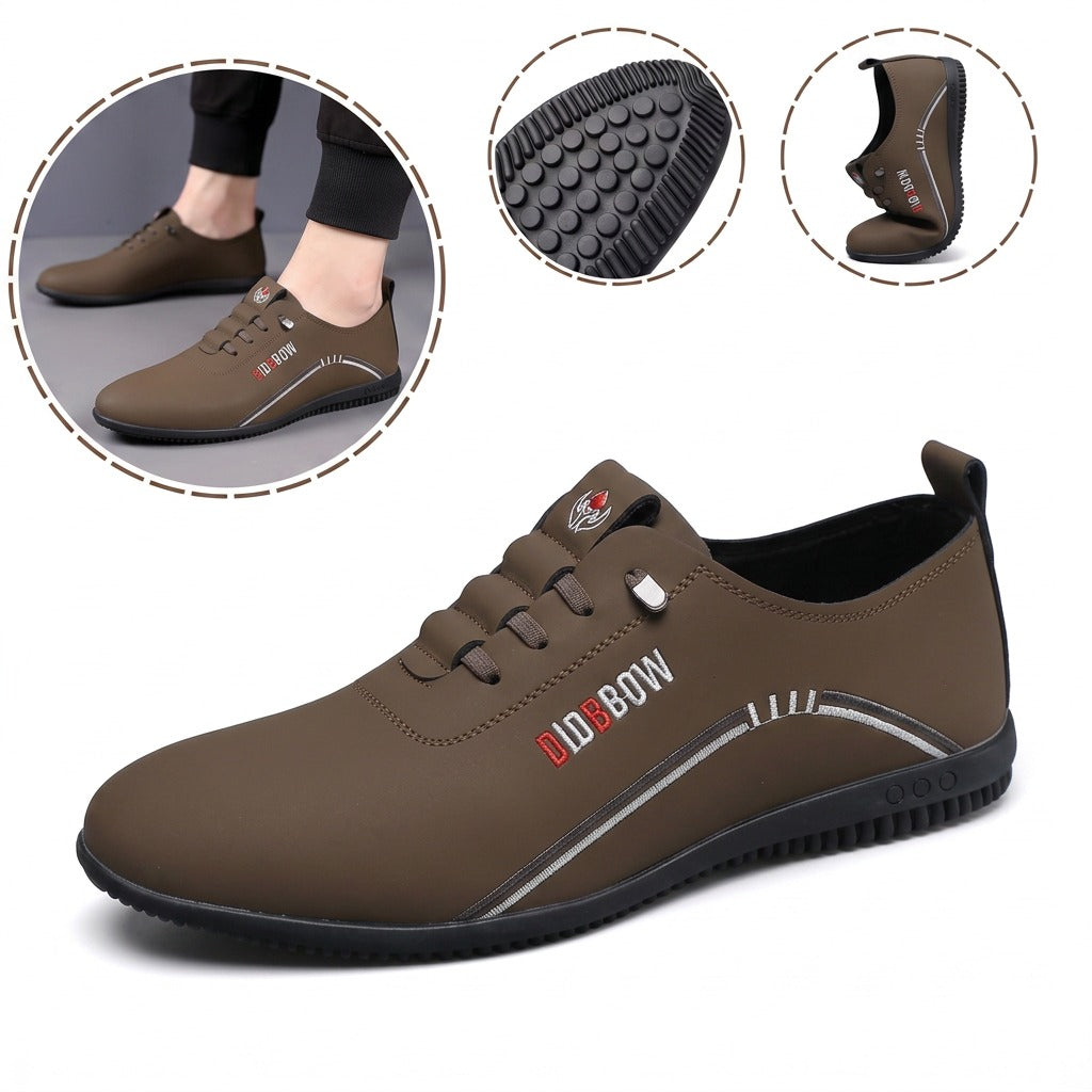 Pantofi ergonomici ortopedici din piele — Piele de vacă italiană de calitate superioară, cu suport pentru arcada plantară, pentru a ajuta la ameliorarea durerilor de picioare