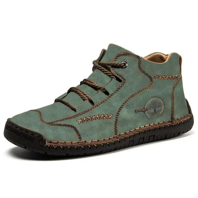 Pantofi ortopedici casual confortabili — din piele italiană de vită cu finisaj nubuc și susținere pentru bolta plantară