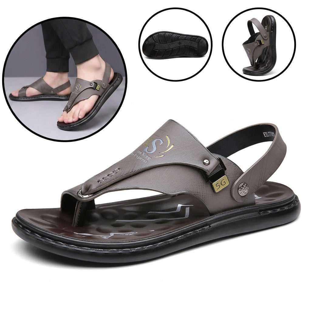 Sandale ortopedice ergonomice — cu suport pentru arcada plantară, care ajută la ameliorarea durerilor de picioare, la stabilizarea călcâiului și la reducerea instabilității la mers