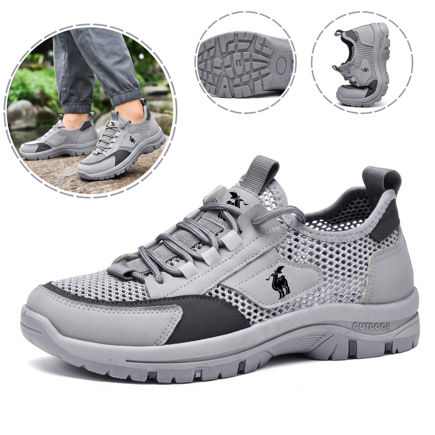 Adidași ergonomici cu ortoză — susținere a arcului plantar pentru ameliorarea durerilor de picioare, stabilizarea călcâiului și reducerea presiunii asupra articulațiilor.