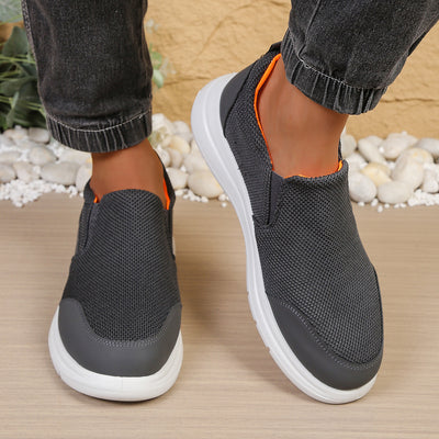Pantofi ortopedici din plasă în stil casual — cu susținere pentru bolta plantară, ușor de încălțat și descălțat