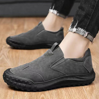 Pantofi ortopedici confortabili din piele de căprioară — cu suport pentru arcada plantară, care ameliorează durerea; recomandați de podologi!