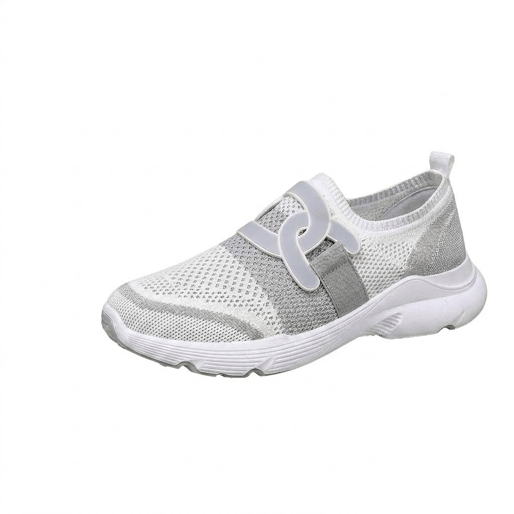 Pantofi sport ortopedici cu plasă — cu susținere pentru arcada piciorului, pentru ameliorarea durerii; amortizare moale.