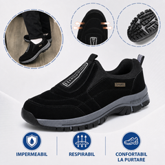 🔥Ofertă limitată în timp🔥 Pantofi ortopedici cu design nou, confecționați din piele întoarsă - moi și confortabili, impermeabili și antiderapanți - susțin arcada plantară - ameliorează durerea piciorului.