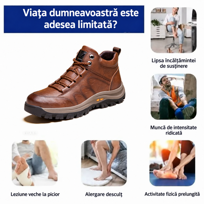 Ultima zi! Ofertă la jumătate de preț! ✅ Încălțăminte ortopedică concepută pentru persoanele cu probleme ale picioarelor, menită să amelioreze durerile de spate, de articulații și de picioare.