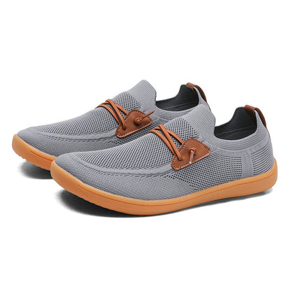 Pantofi sport ortopedici cu plasă – cu susținere a arcului plantar, pentru ameliorarea durerii; amortizare moale.