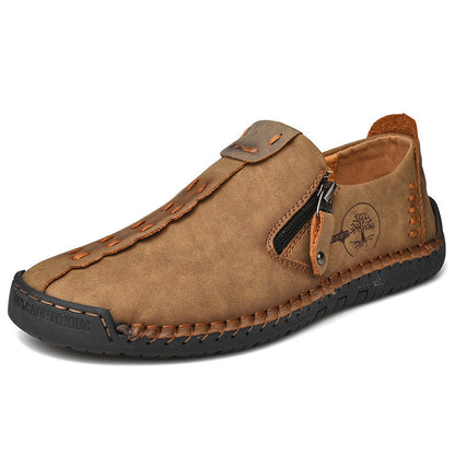 Pantofi ortopedici casual confortabili — din piele italiană de vită cu finisaj nubuc și susținere pentru bolta plantară